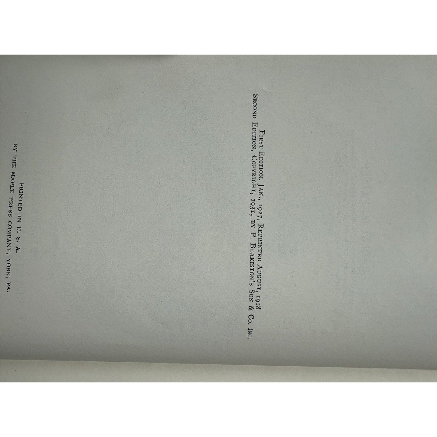 The Embryology of the Pig Patten 1931 2nd Ed. Blakiston HC Veterinary Anatomy - Humphrey's Book Den