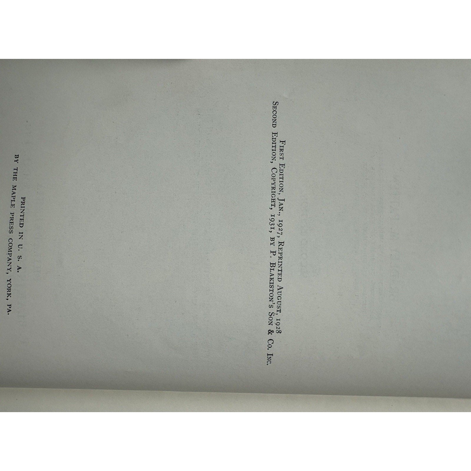 The Embryology of the Pig Patten 1931 2nd Ed. Blakiston HC Veterinary Anatomy - Humphrey's Book Den