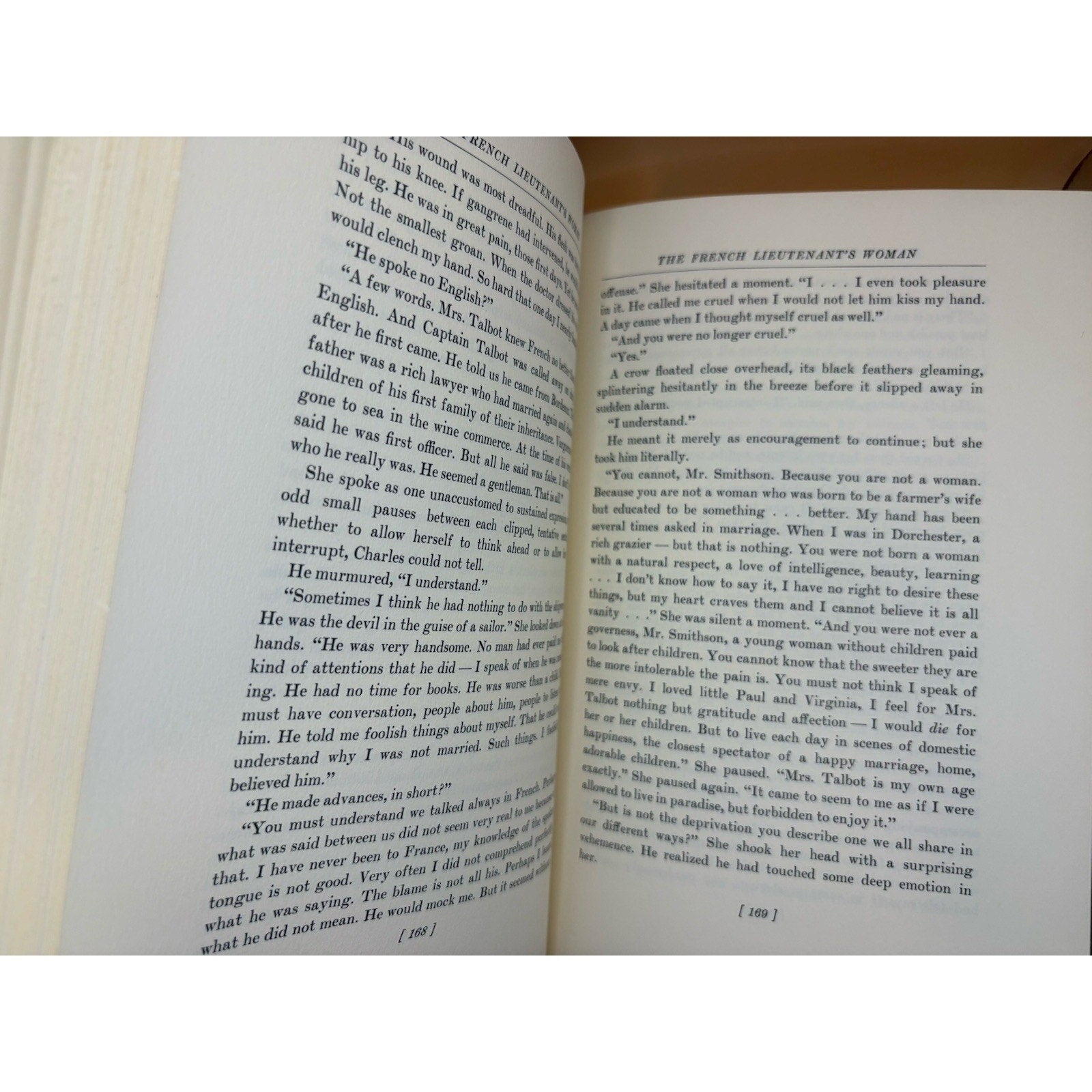 The French Lieutenant's Woman John Fowles 1969 HC/DJ 1st Ed Unclipped - Humphrey's Book Den