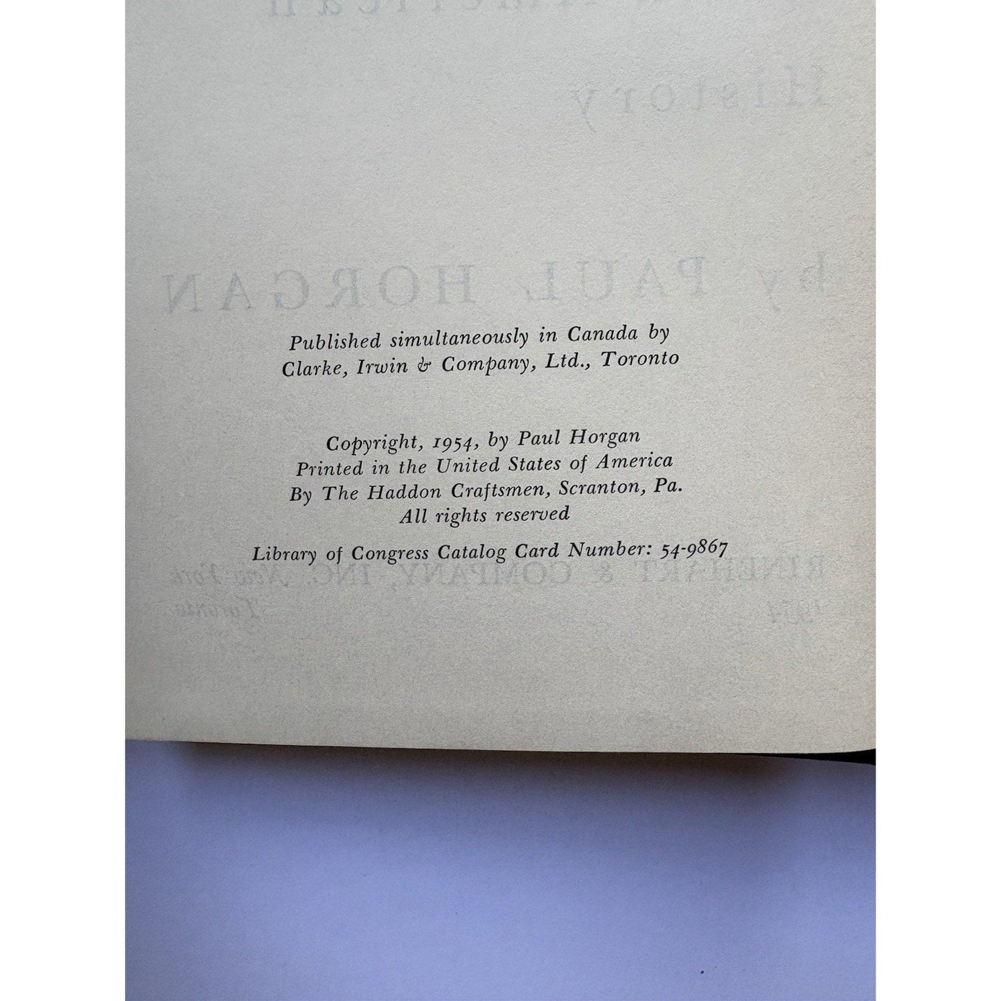 The Great River Paul Horgan 1954 1st Edition 2 Vol Set Rinehart Pulitzer Winner - Humphrey's Book Den