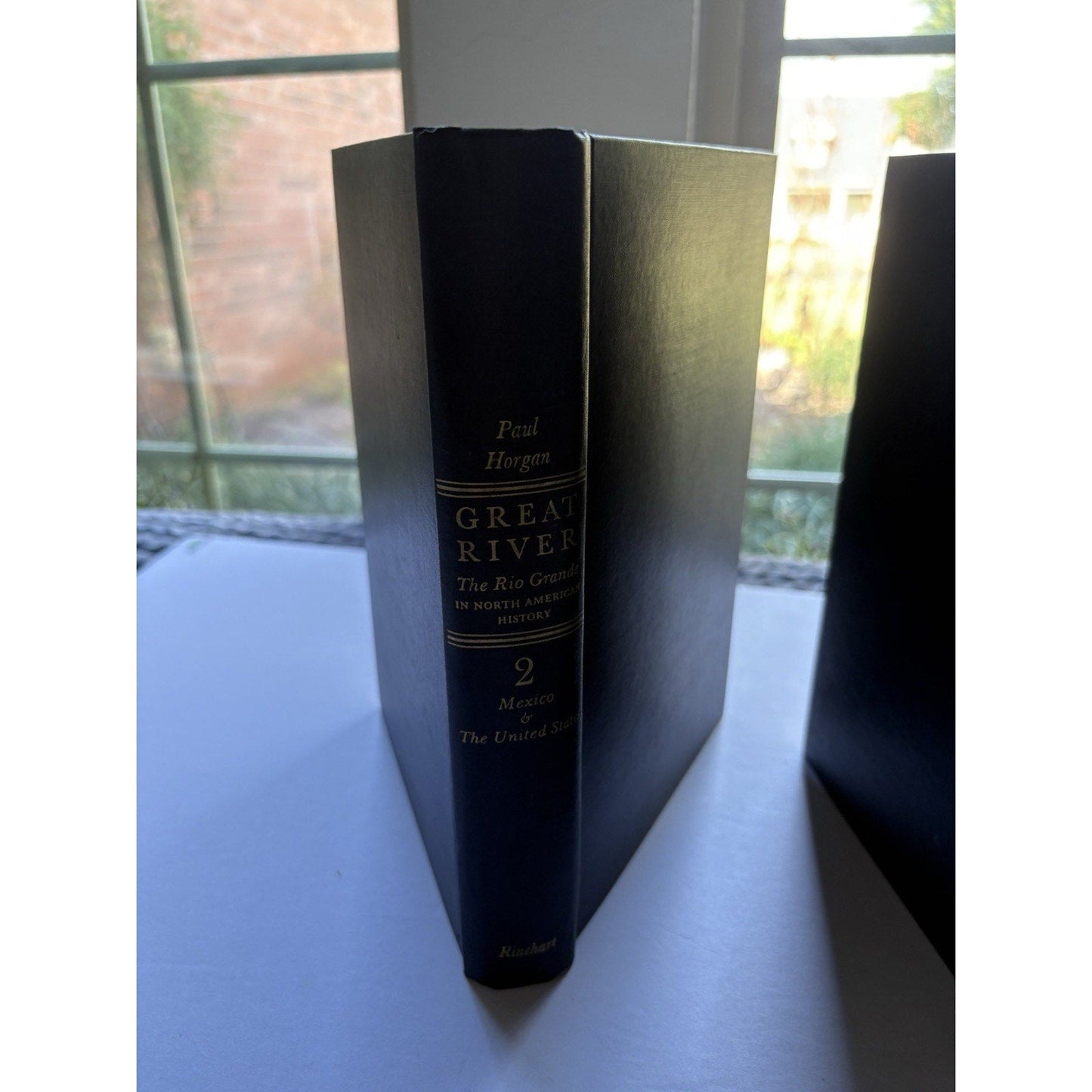 The Great River Paul Horgan 1954 1st Edition 2 Vol Set Rinehart Pulitzer Winner - Humphrey's Book Den