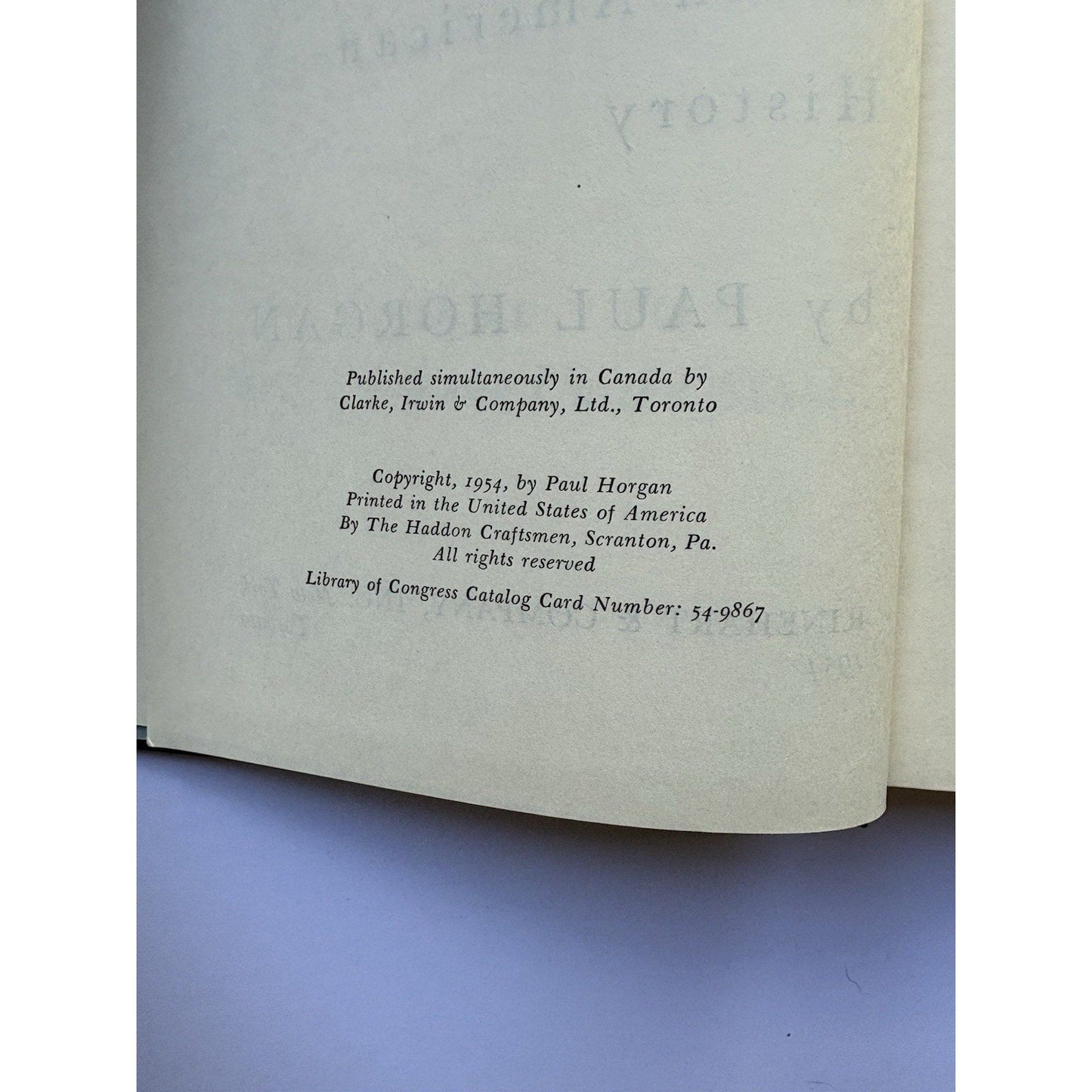 The Great River Paul Horgan 1954 1st Edition 2 Vol Set Rinehart Pulitzer Winner - Humphrey's Book Den
