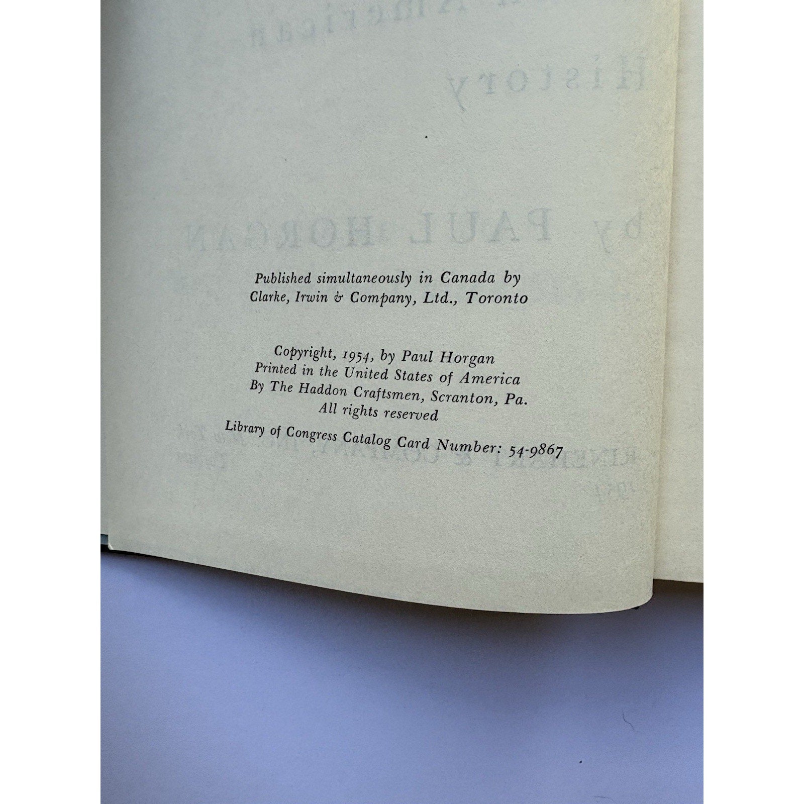 The Great River Paul Horgan 1954 1st Edition 2 Vol Set Rinehart Pulitzer Winner - Humphrey's Book Den