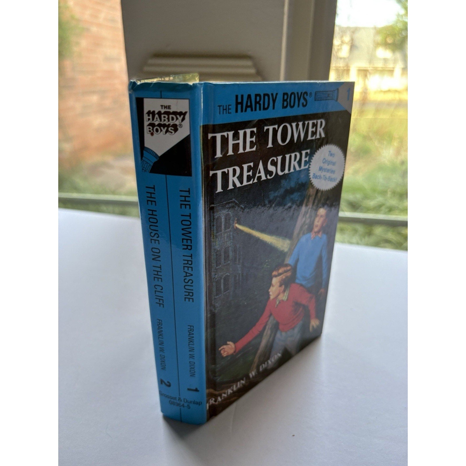 The Hardy Boys The Tower Treasure And The House On The Cliff Grosset & Dunlap - Humphrey's Book Den