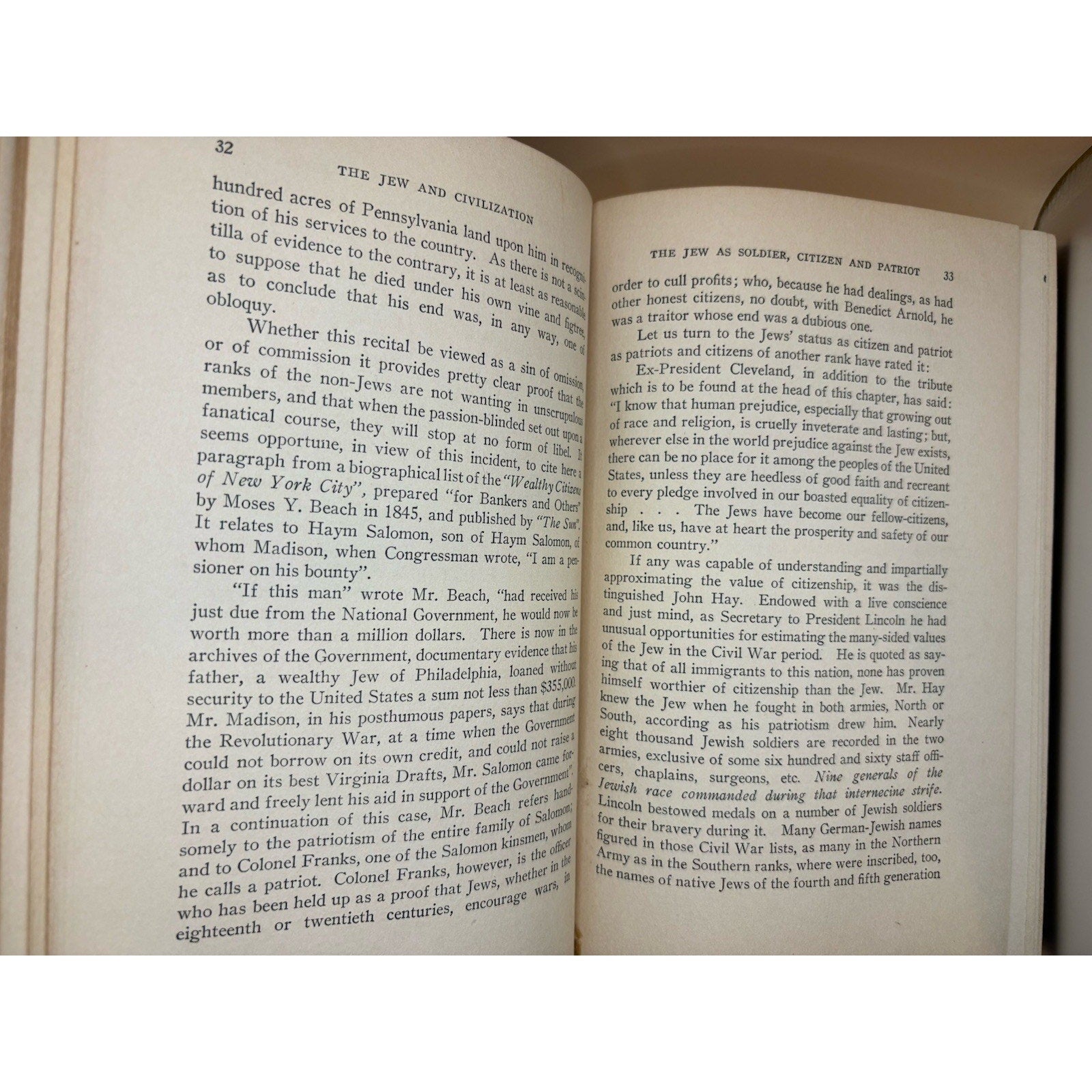 The Jew and Civilization Ada Sterling 1924 First Edition Hardcover Aetco - Humphrey's Book Den