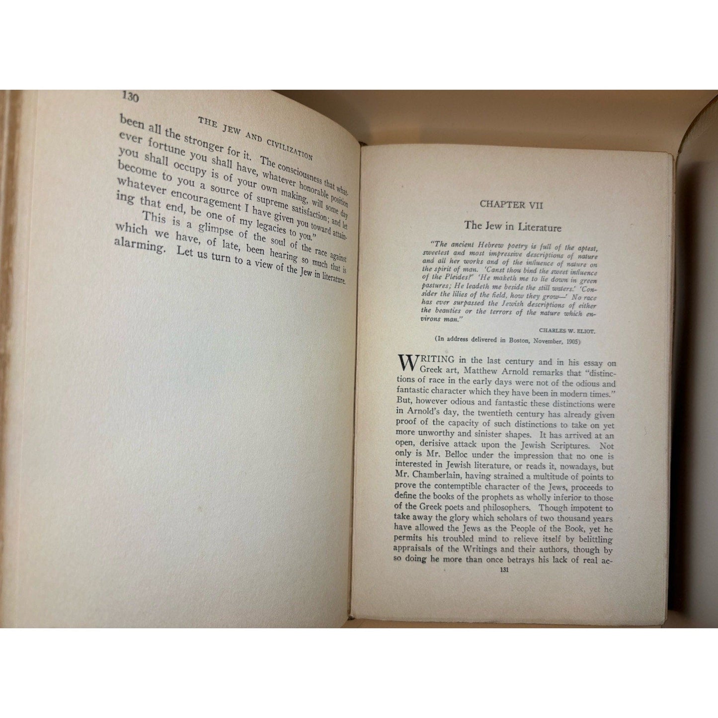 The Jew and Civilization Ada Sterling 1924 First Edition Hardcover Aetco - Humphrey's Book Den