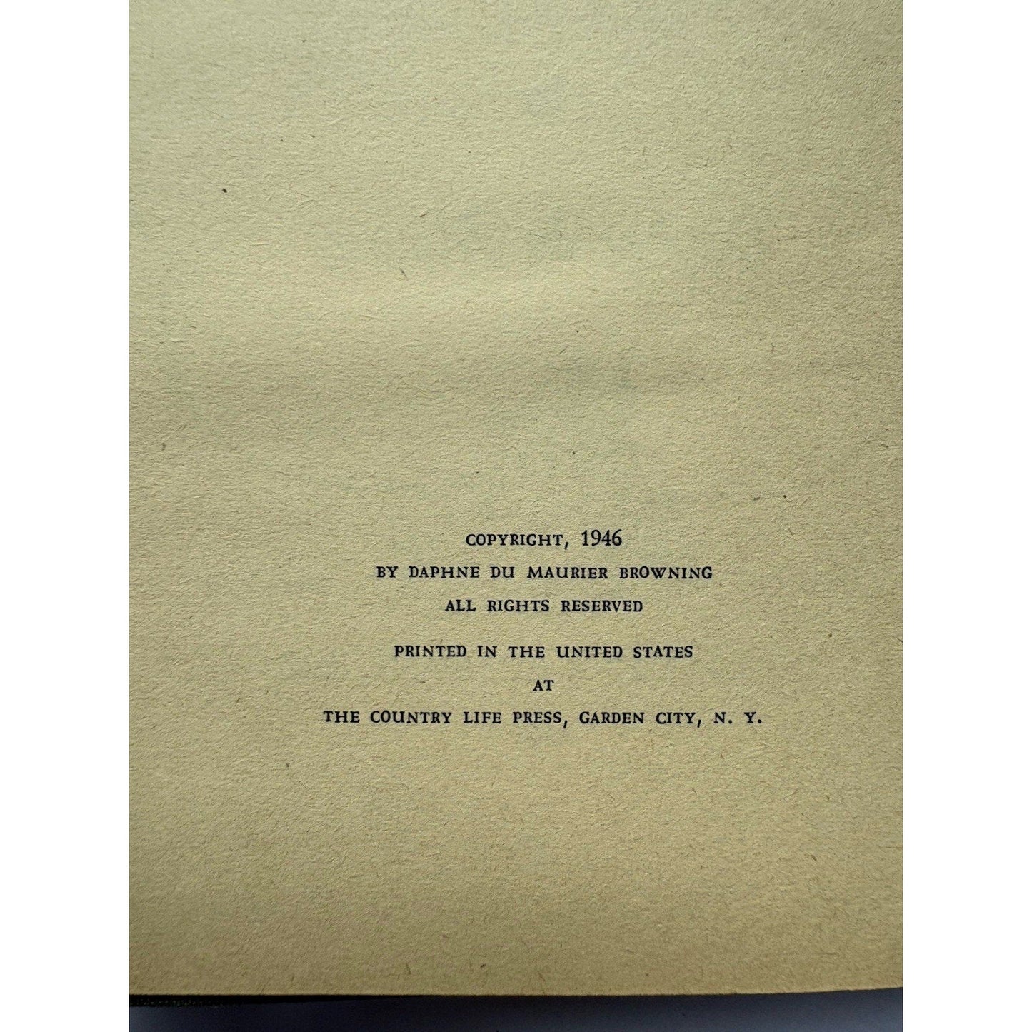 The King’s General by Daphne du Maurier 1946 First Edition HC Doubleday - Humphrey's Book Den