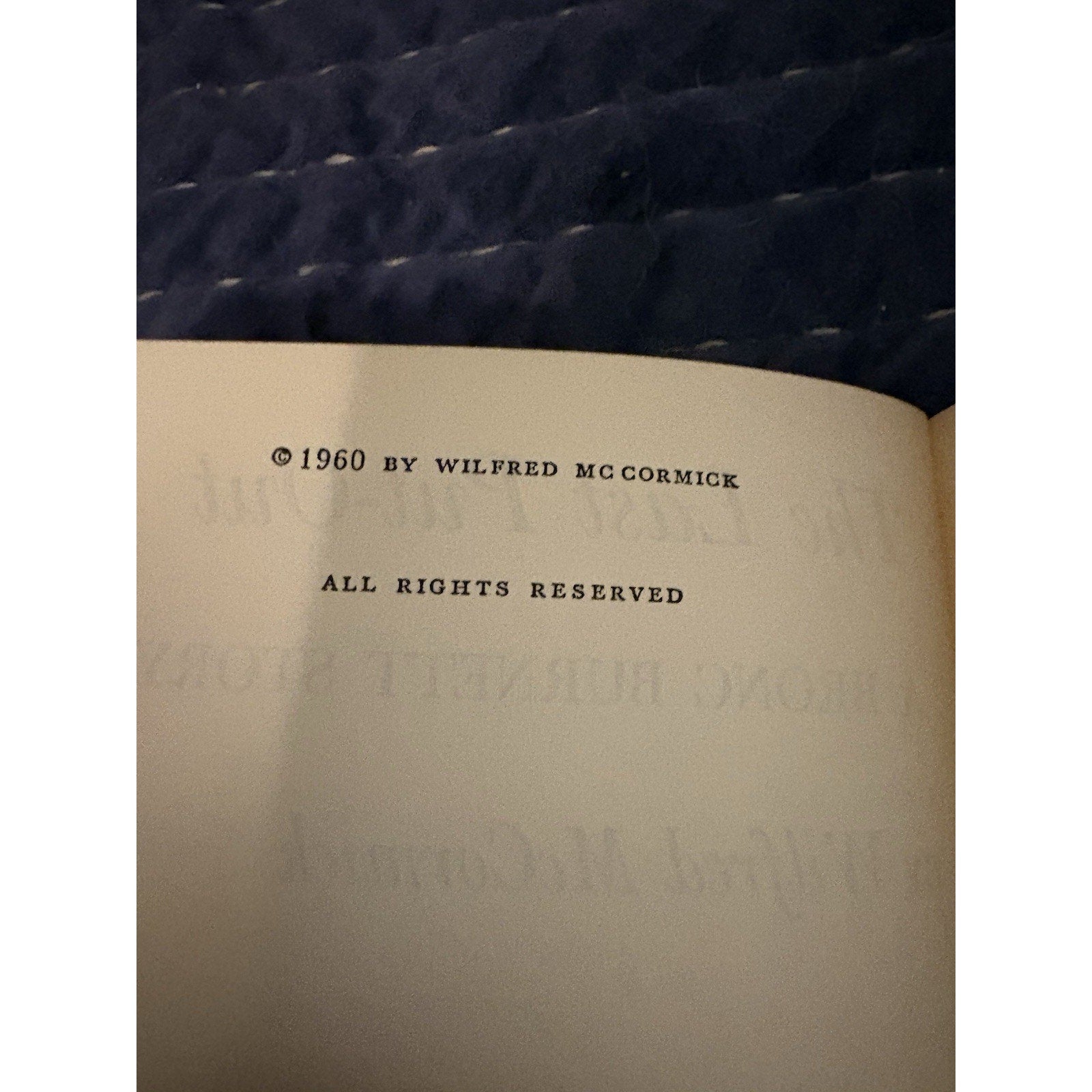 The Last Putout By Wilfred McCormick Brock Burnett Sports Story (1960 HC/DJ) - Humphrey's Book Den