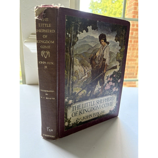 THE LITTLE SHEPHERD OF KINGDOM COME by John Fox Jr. 1931 - 1st. EDITION N.C. Wyeth - Humphrey's Book Den