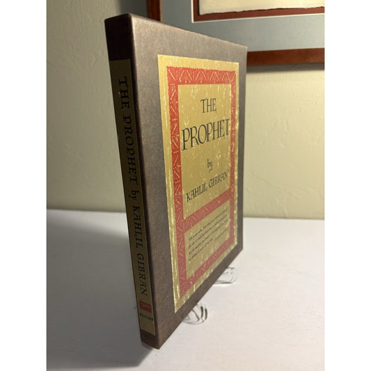 The Prophet – Kahlil Gibran – Knopf Borzoi HC w/ Slipcase & Glassine DJ - Humphrey's Book Den