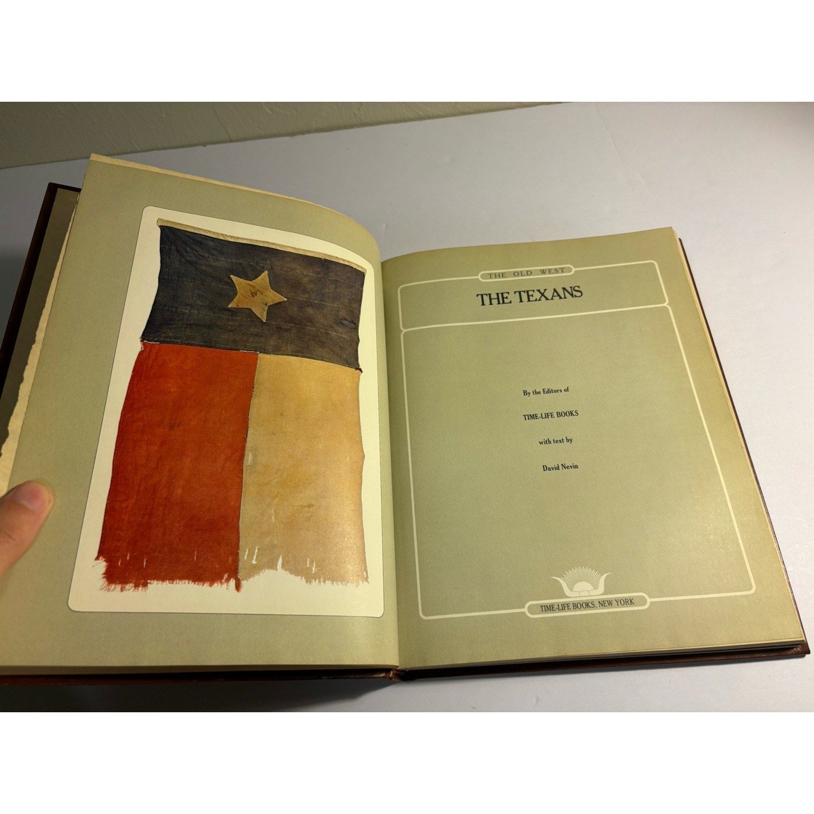 The Texans The Old West Time Life Books 1975 First Printing - Humphrey's Book Den