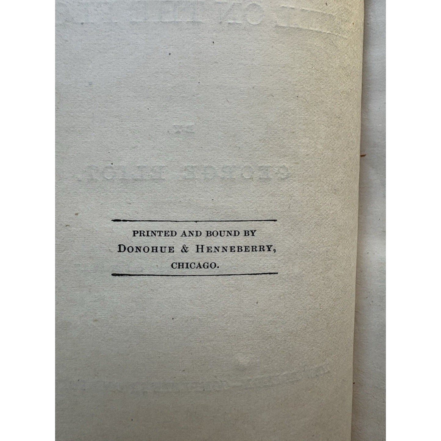 The Works of George Eliot–Complete 8 Vol. Set–Donohue & Henneberry Chicago 1884 - Humphrey's Book Den