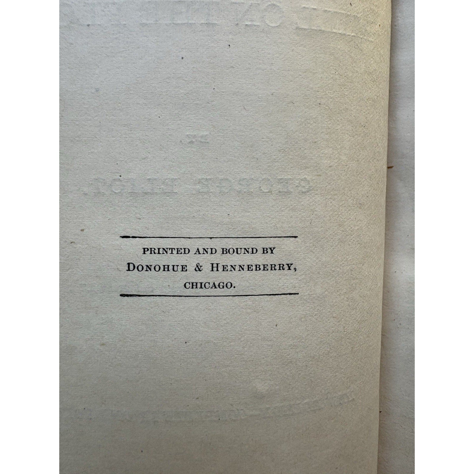 The Works of George Eliot–Complete 8 Vol. Set–Donohue & Henneberry Chicago 1884 - Humphrey's Book Den