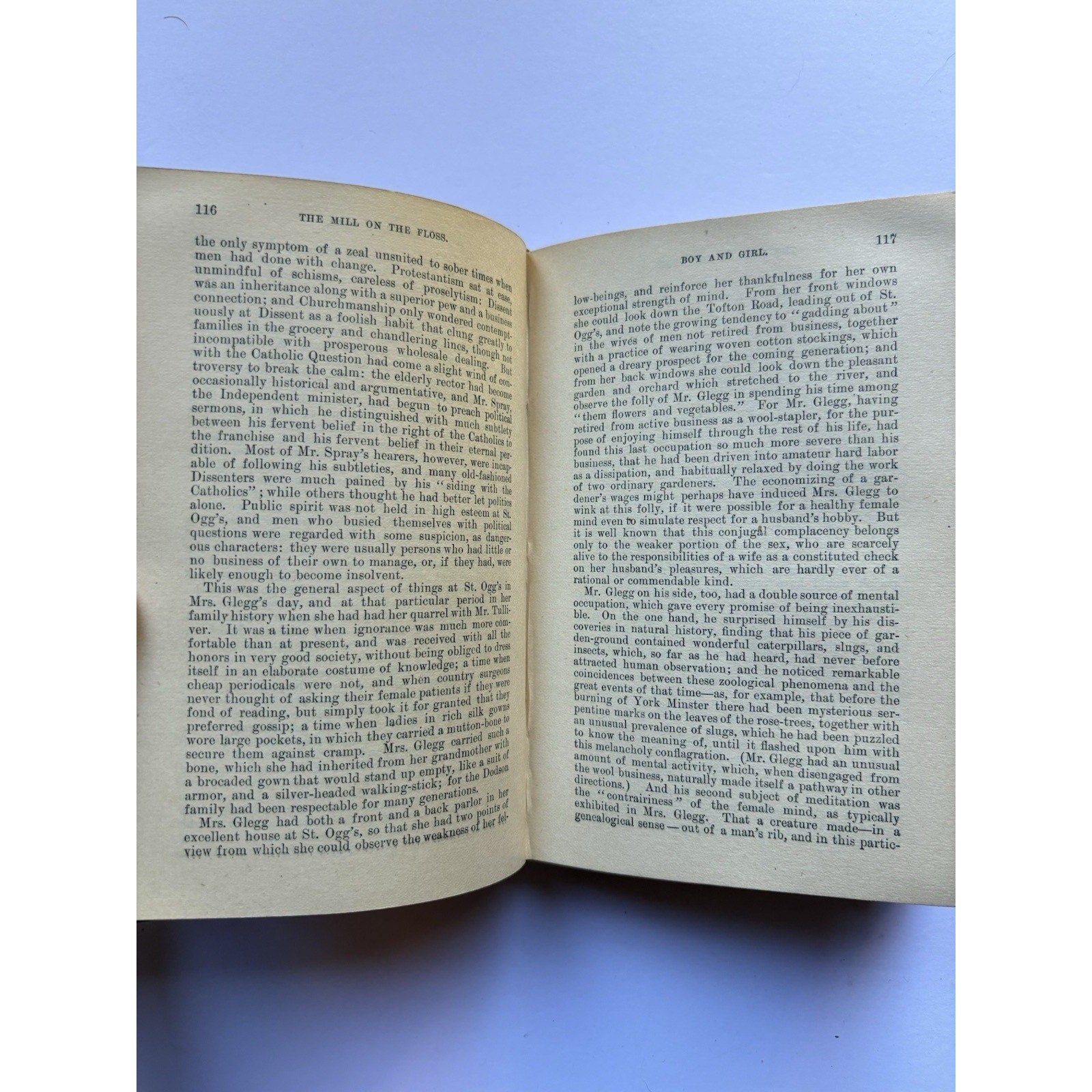 The Works of George Eliot–Complete 8 Vol. Set–Donohue & Henneberry Chicago 1884 - Humphrey's Book Den