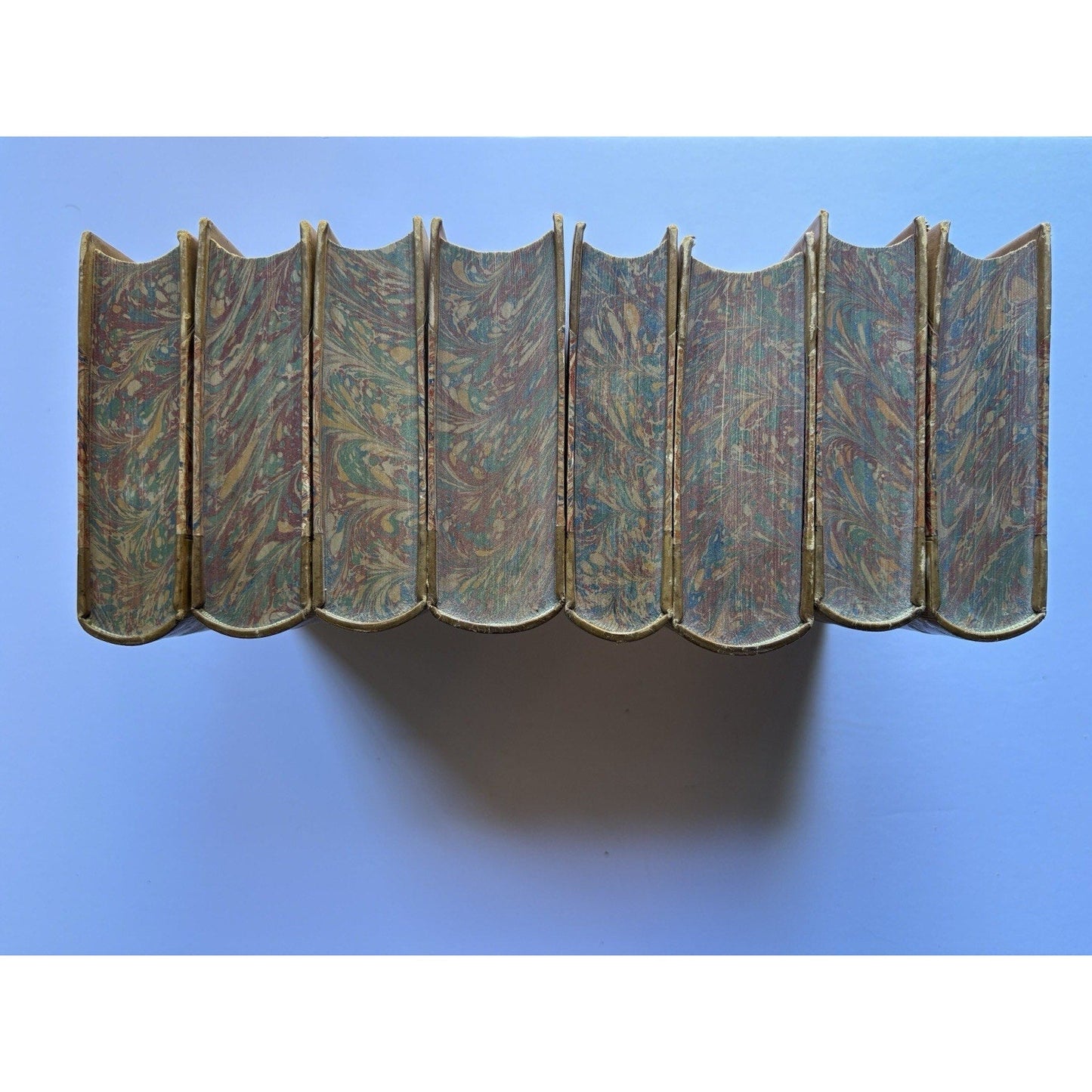 The Works of George Eliot–Complete 8 Vol. Set–Donohue & Henneberry Chicago 1884 - Humphrey's Book Den