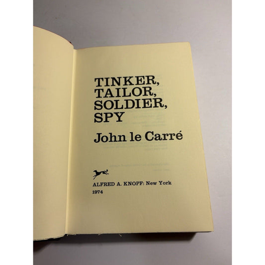 Tinker Tailor Soldier Spy - 1st Edition, 1st Printing - John Le Carre - 1974, HC - Humphrey's Book Den