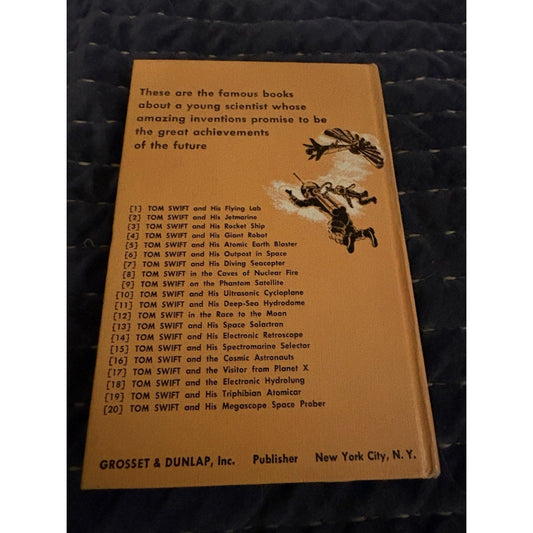 TOM SWIFT JR 21 AND THE ASTEROID PIRATES VICTOR APPLETON II 1963 G&D FIRST ED - Humphrey's Book Den