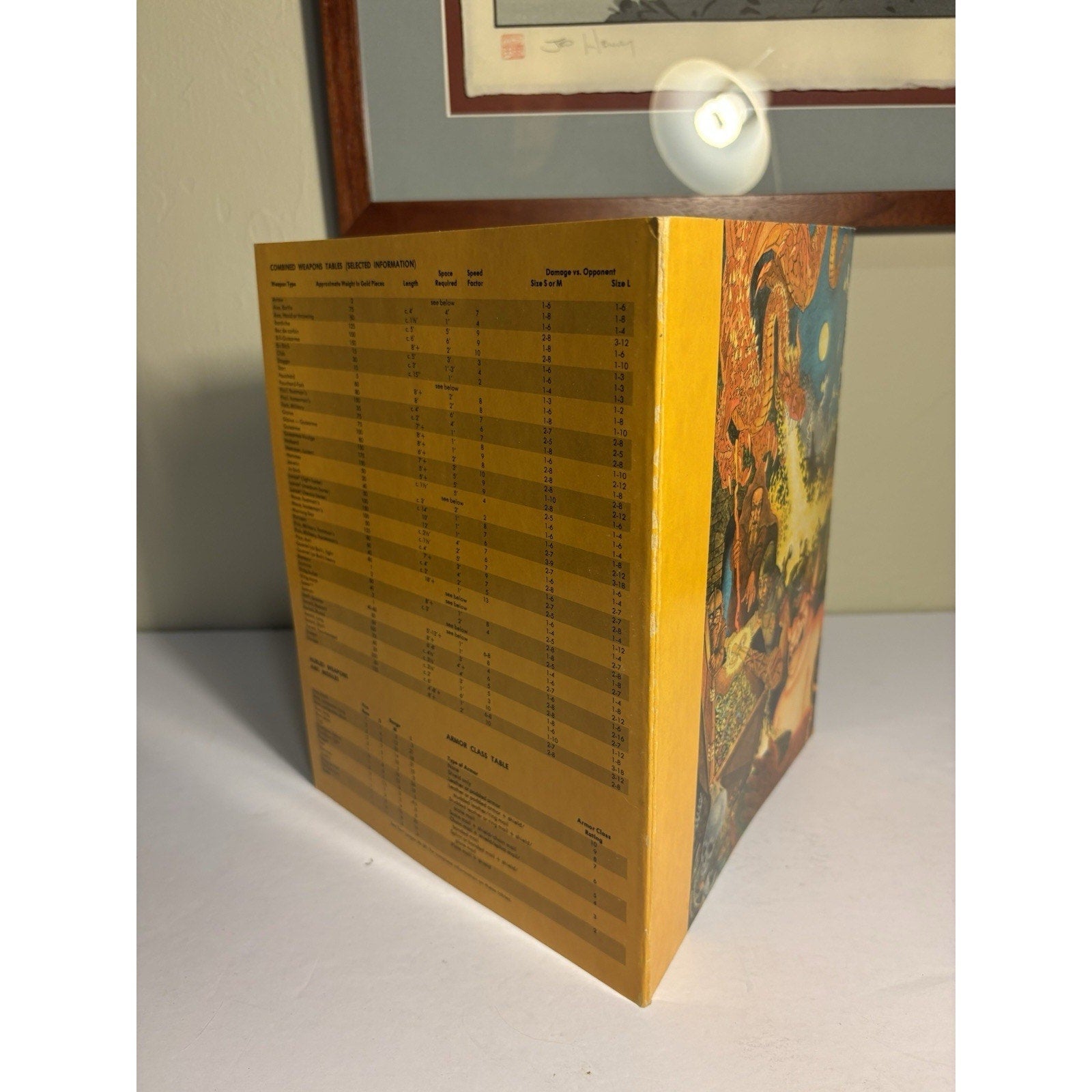 TSR Dungeons & Dragons Basic Set 1001 Box + Doomkeep + 4 DM Screens - Humphrey's Book Den