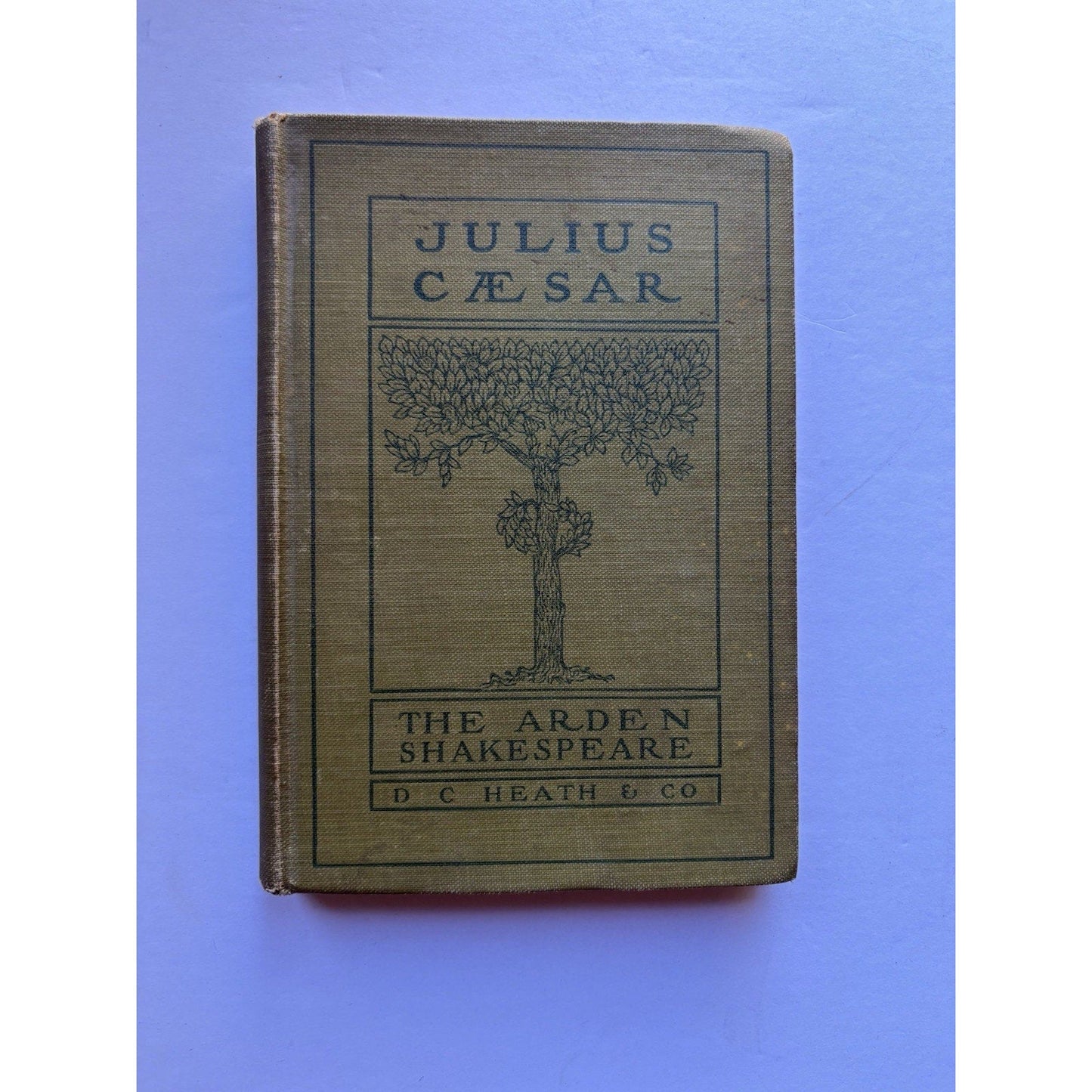 Vintage Julius Caesar 1915 Arden Shakespeare Strunk Jr. D.C. Heath HC Book - Humphrey's Book Den
