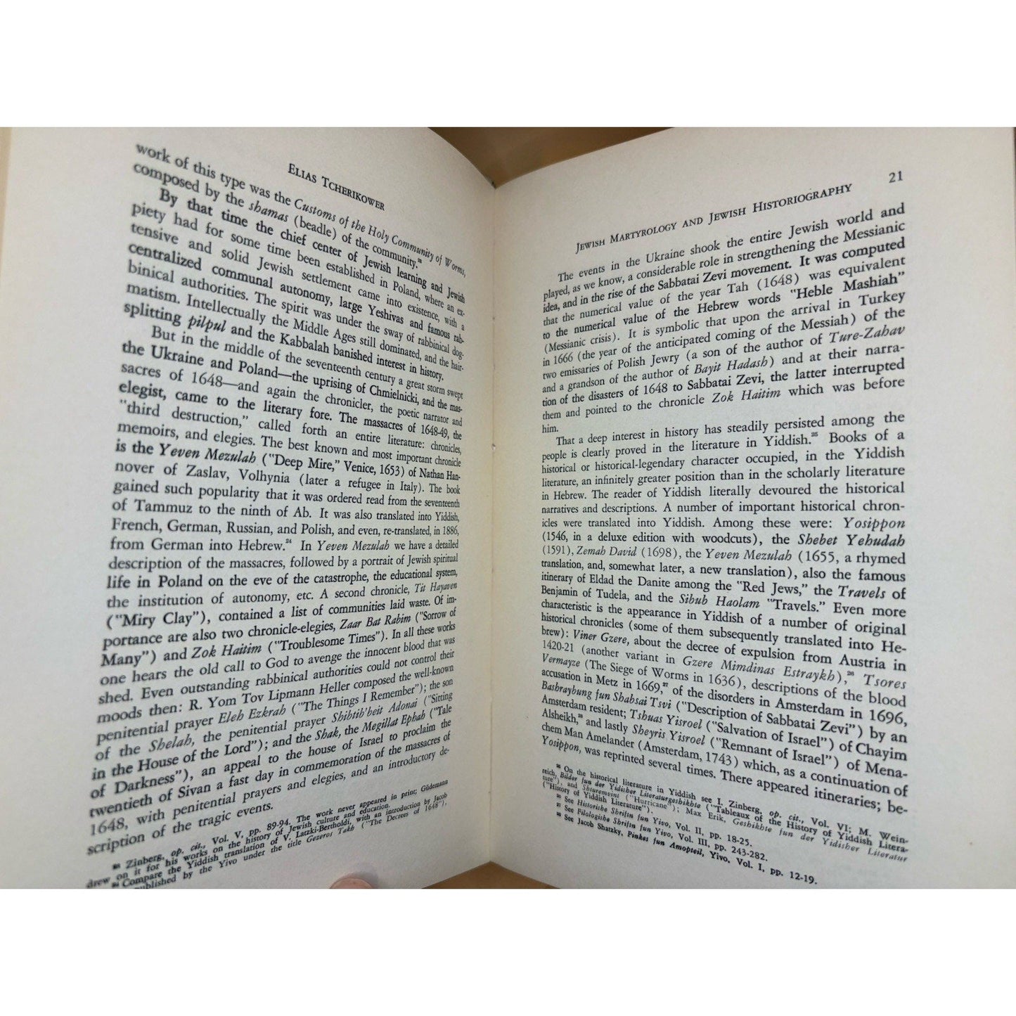 YIVO Annual of Jewish Social Science Vol I & II - III 1946 - 1948 Set of 2 - Humphrey's Book Den