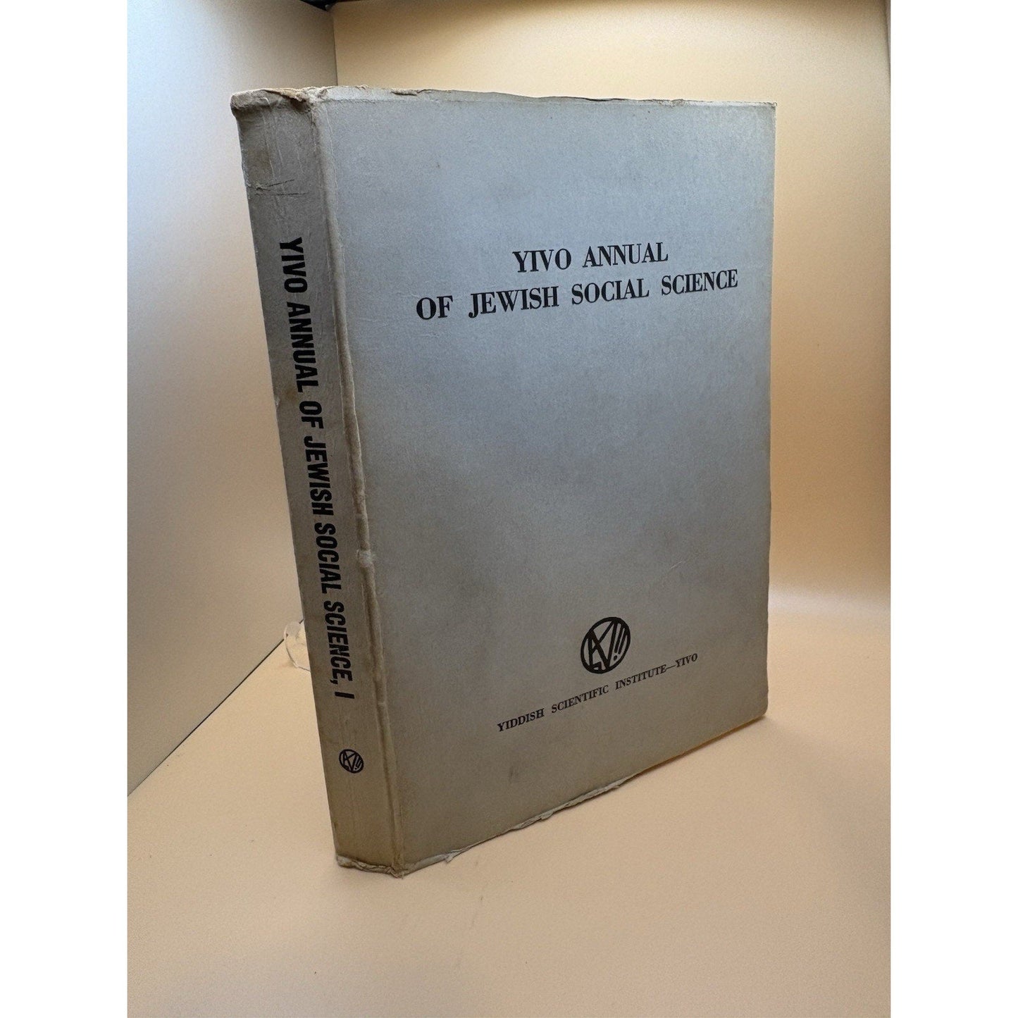 YIVO Annual of Jewish Social Science Vol I & II - III 1946 - 1948 Set of 2 - Humphrey's Book Den